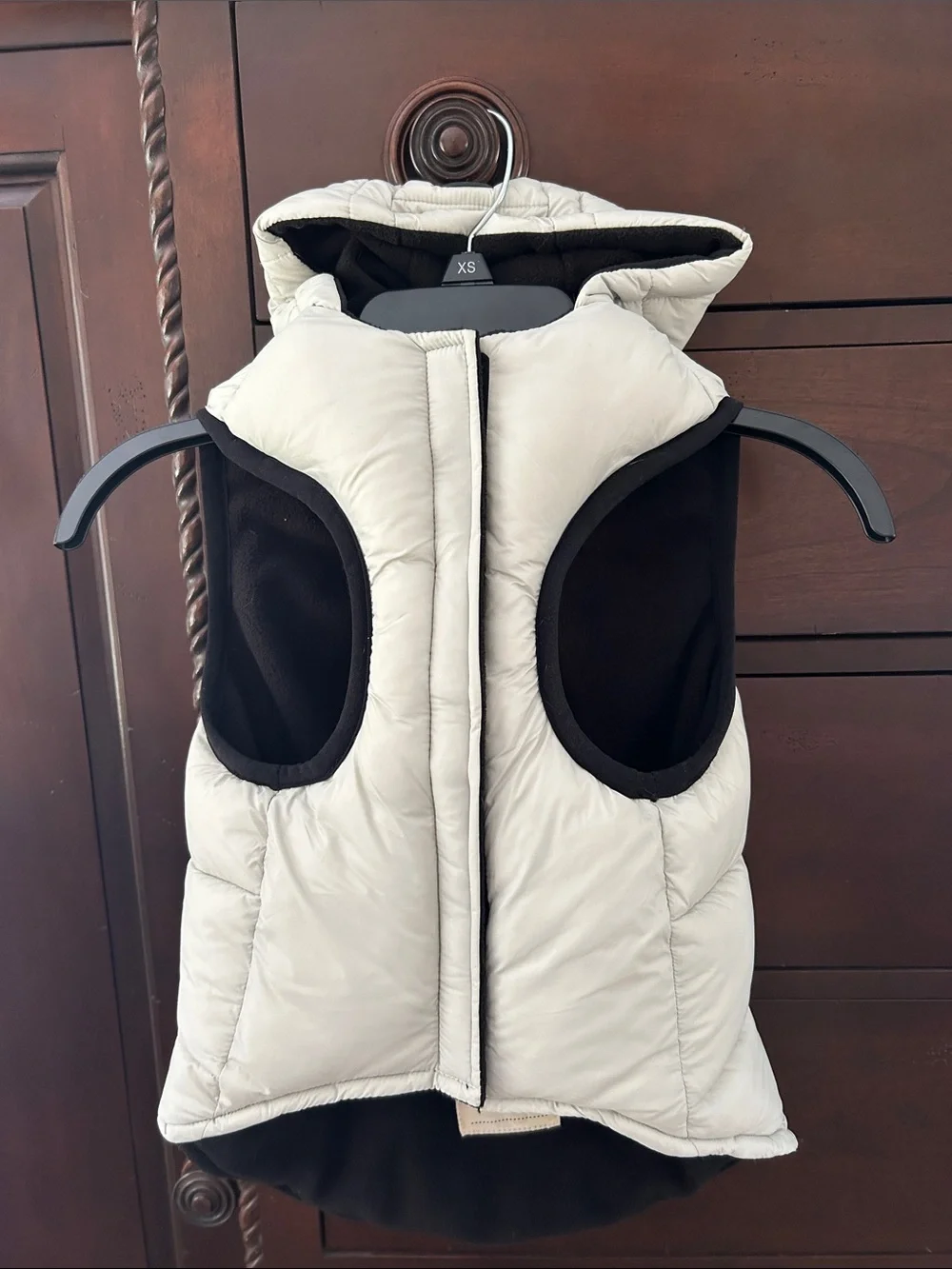 Pajar Pup Puffer Vest with Hood for Dog (Size Large)